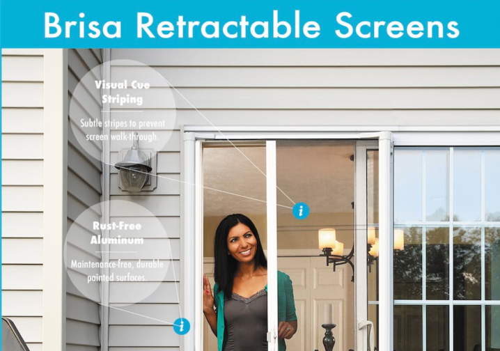 Let The Fresh Air Inside with Brisa Retractable Screens