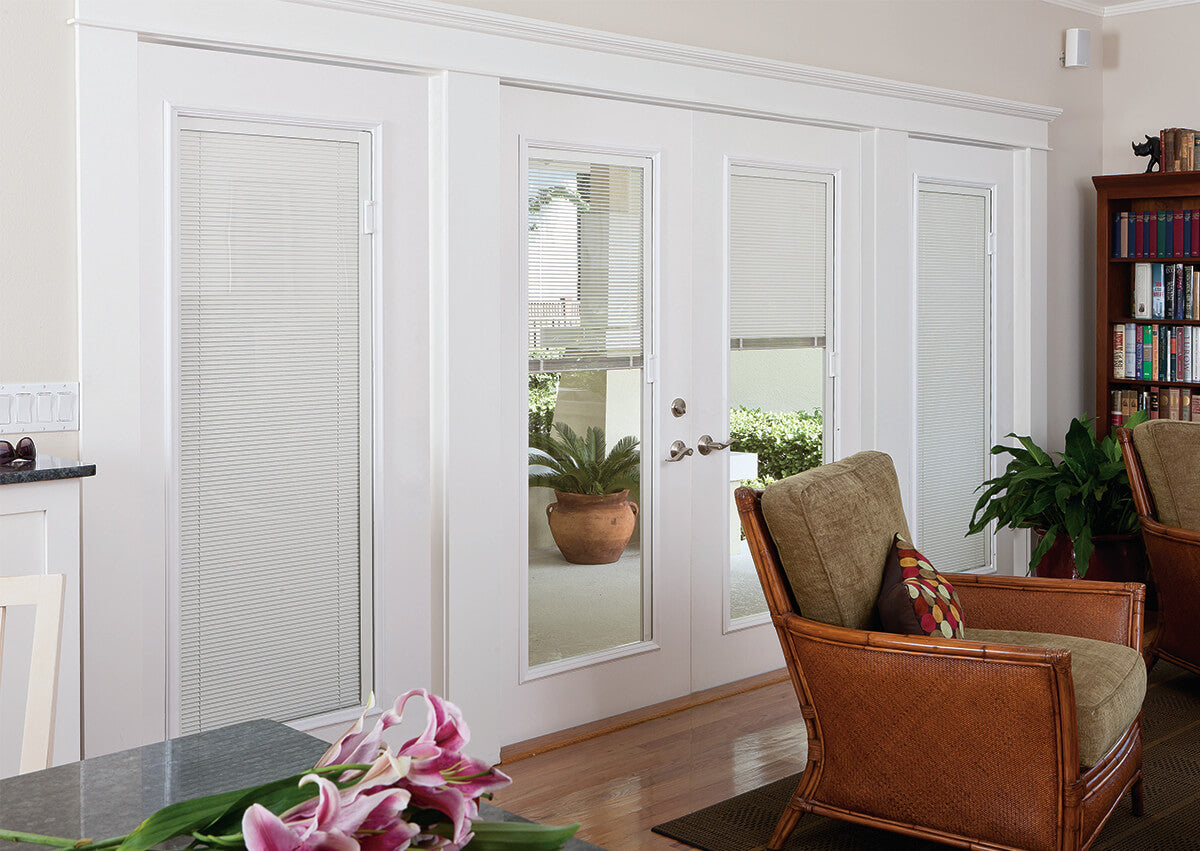 How To Install Patio Door Blinds - Blind Between Glass