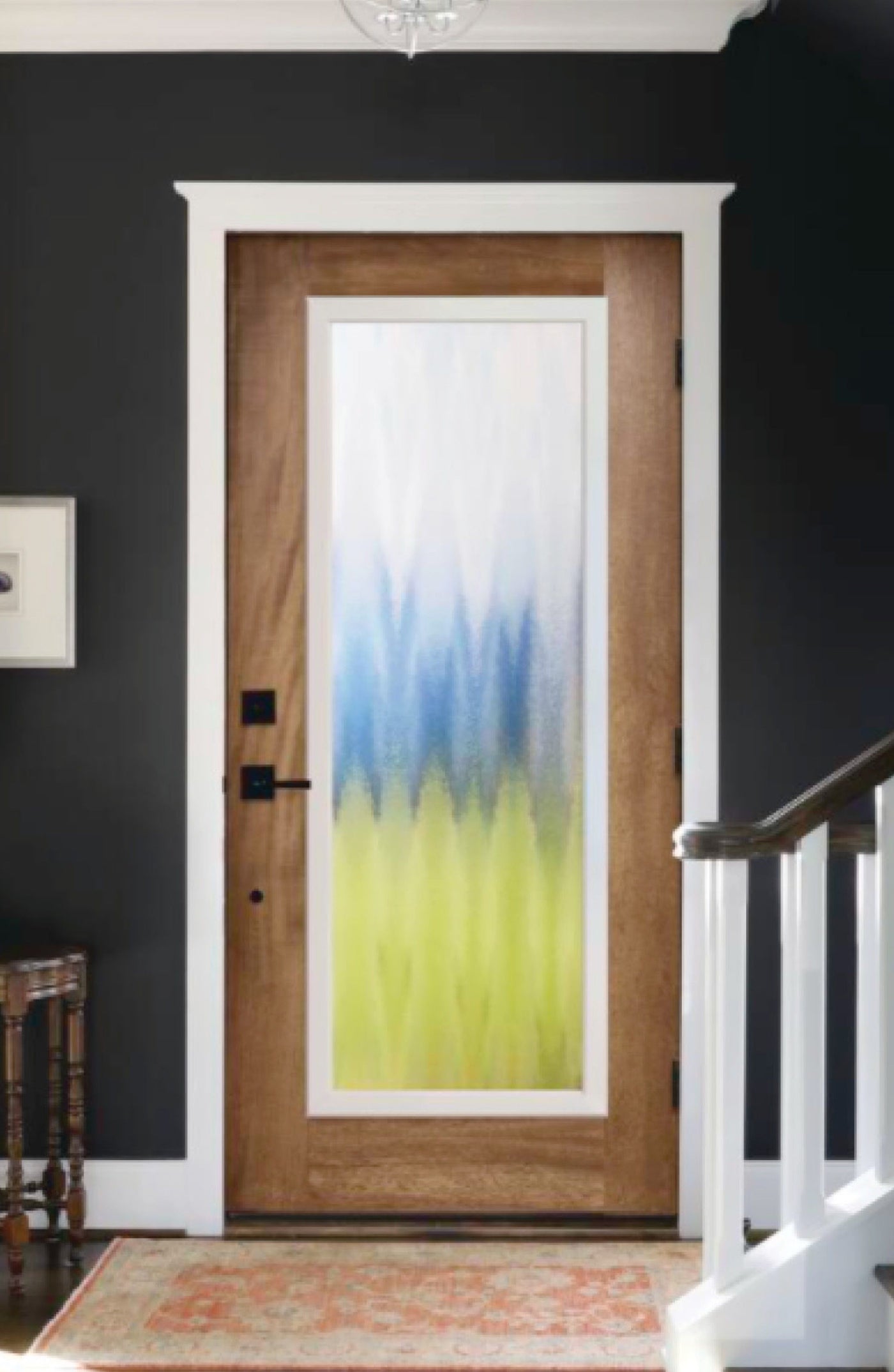 Privacy Glass Front Door