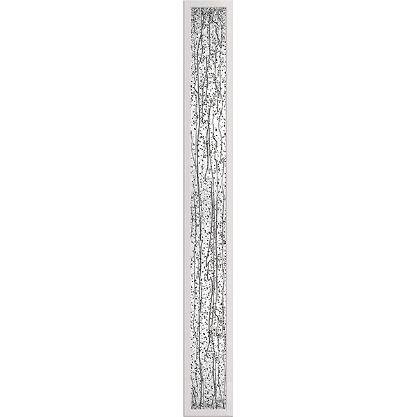 ODL Impact Resistant Mistify Door Glass - 10" x 82" Frame Kit