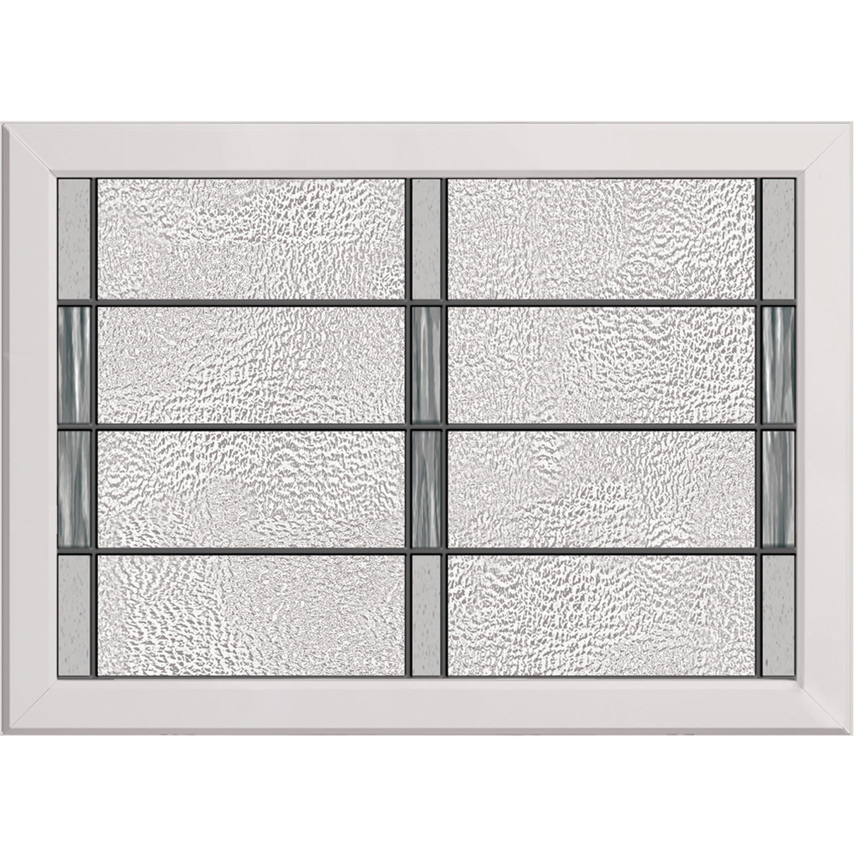 ODL Impact Resistant Bay Point Door Glass - 24" x 17.25" Frame Kit