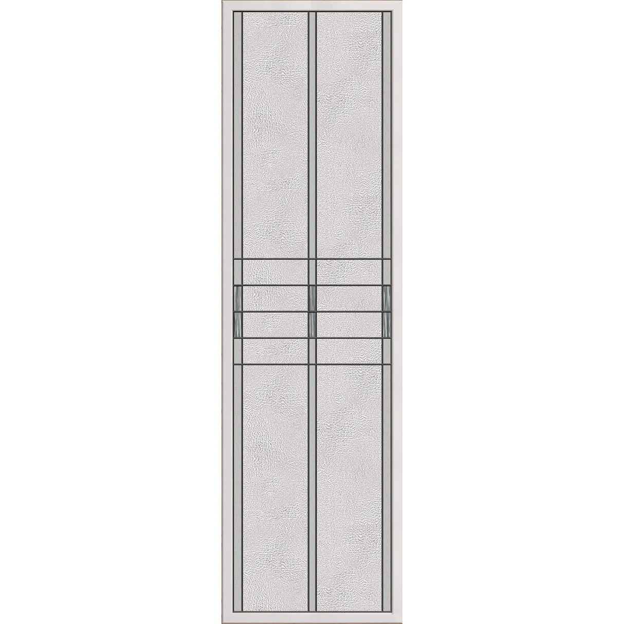 ODL Impact Resistant Bay Point Door Glass - 24" x 82" Frame Kit