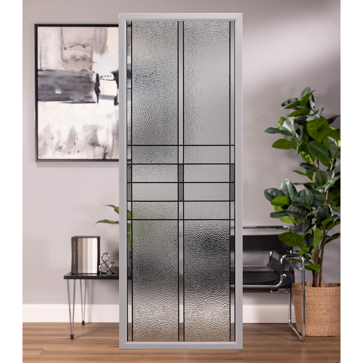 ODL Impact Resistant Bay Point Door Glass - 10" x 82" Frame Kit
