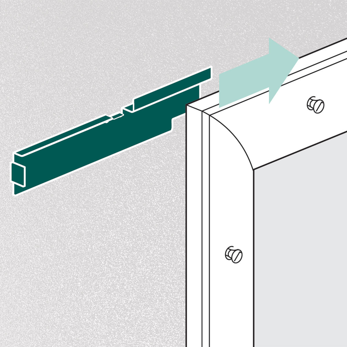 ODL Add On Blinds for Raised Frame Doors - 24" x 66"