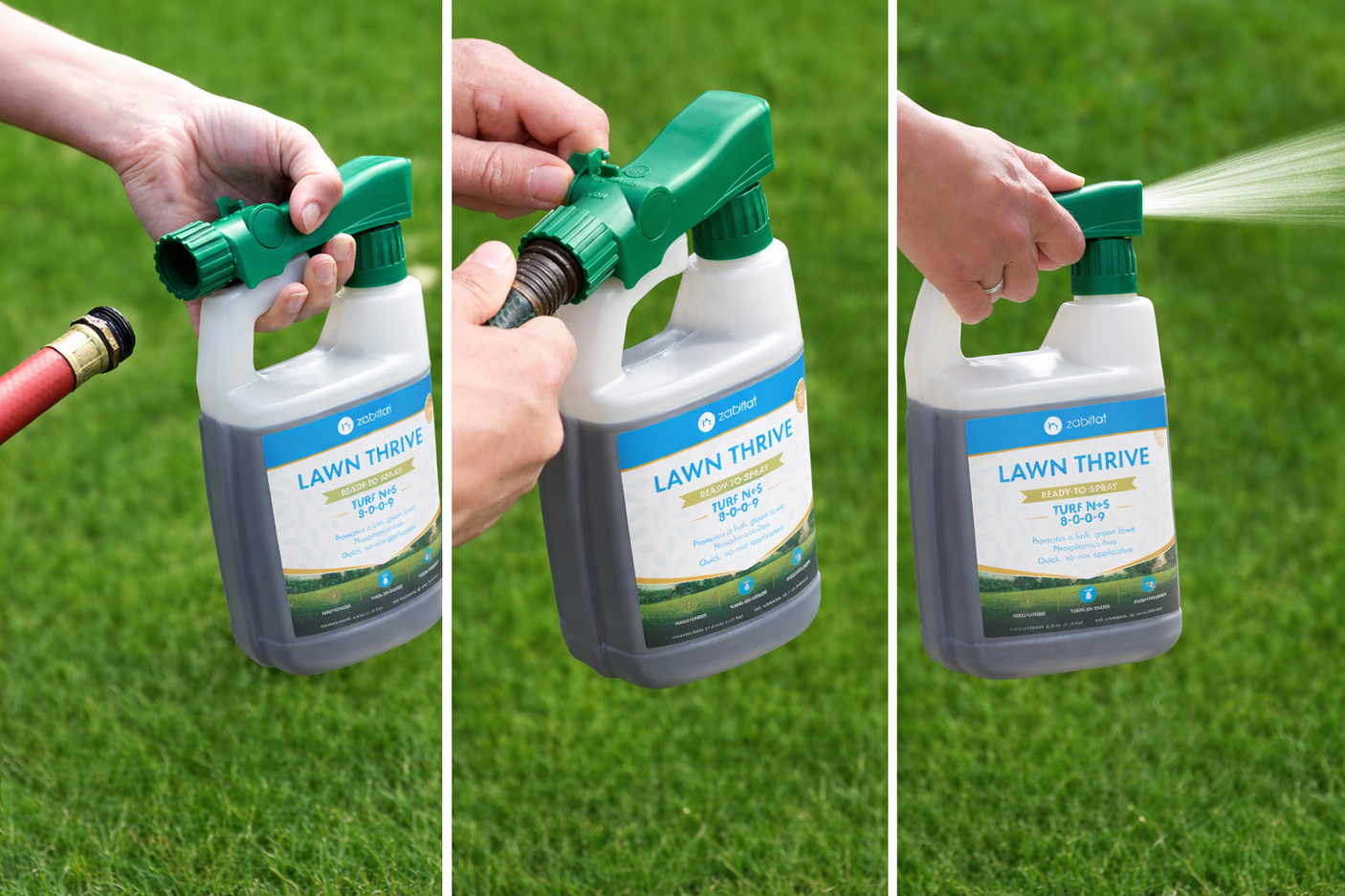 Zabitat Lawn Thrive Ready-to-Spray Liquid Lawn Fertilizer