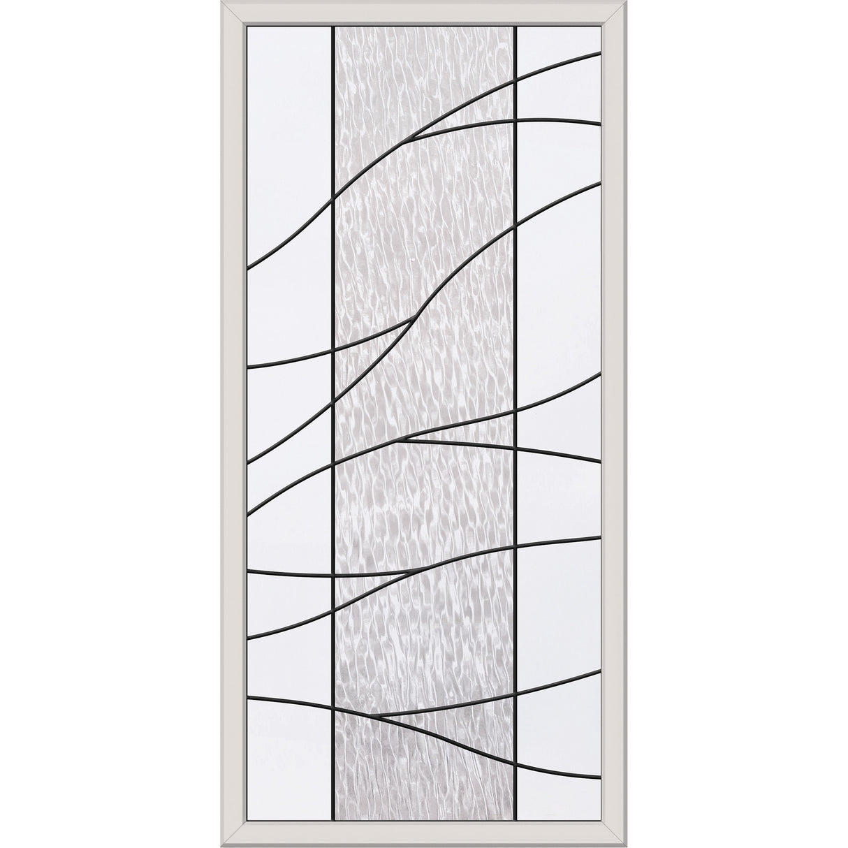 ODL Impact Resistant Briselle Door Glass - 24" x 50" Frame Kit
