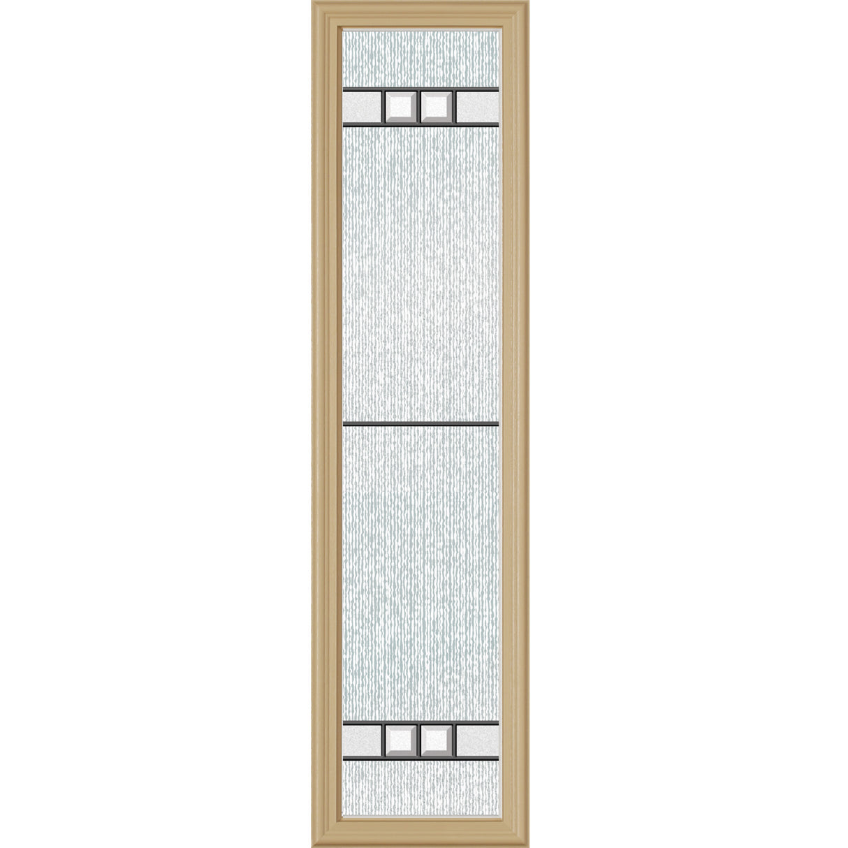 Western Reflections Edgewood Door Glass - 10" x 38" Frame Kit
