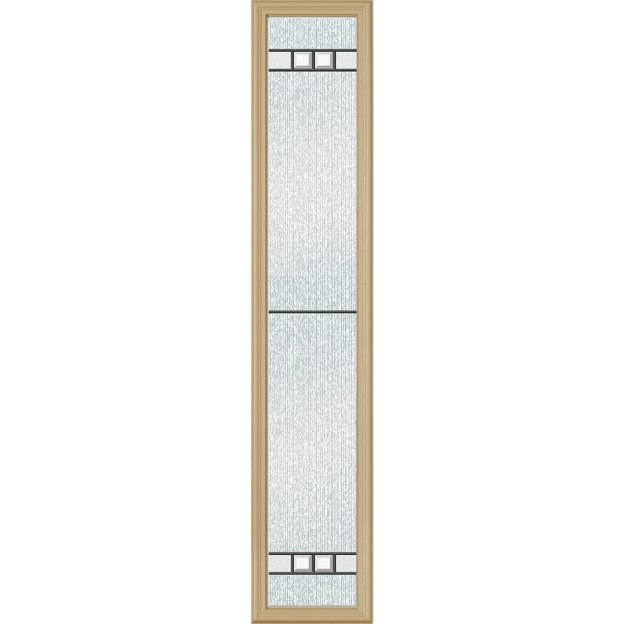 Western Reflections Edgewood Door Glass - 10" x 50" Frame Kit