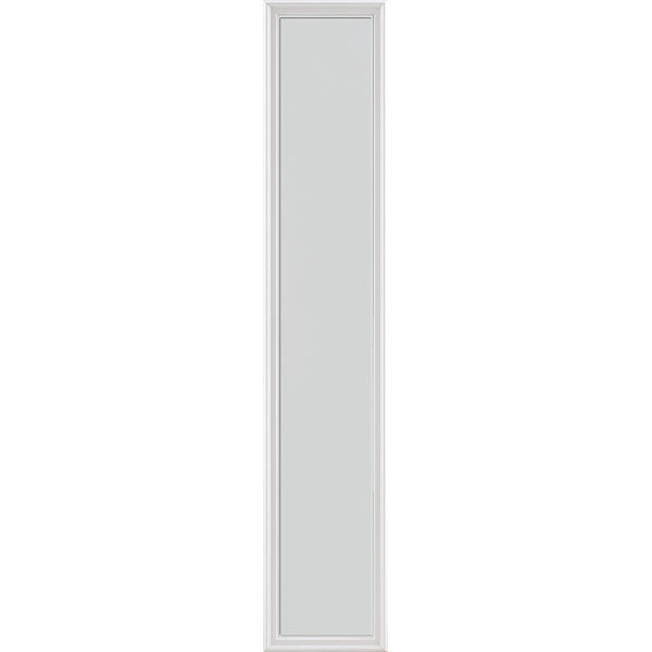 ODL Impact Resistant Perspectives Low-E Door Glass - Blanca - 16" x 82" Frame Kit