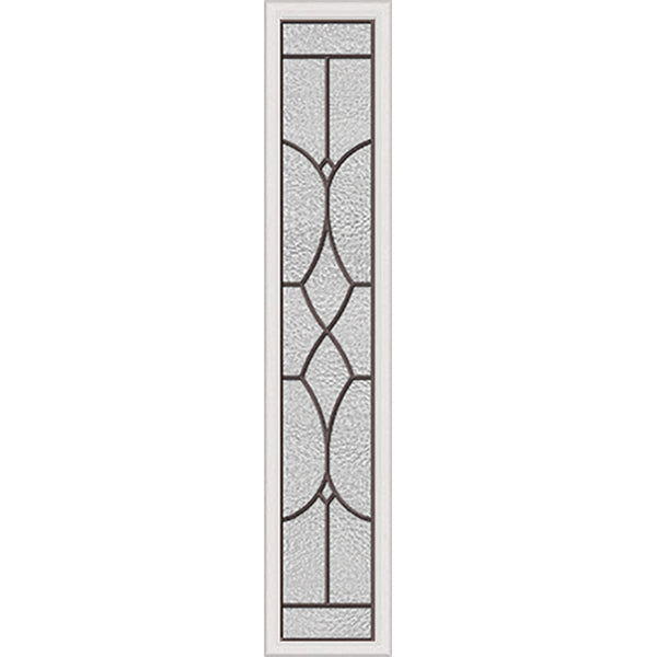 Western Reflections Ashbury Door Glass - 10" x 50" Frame Kit