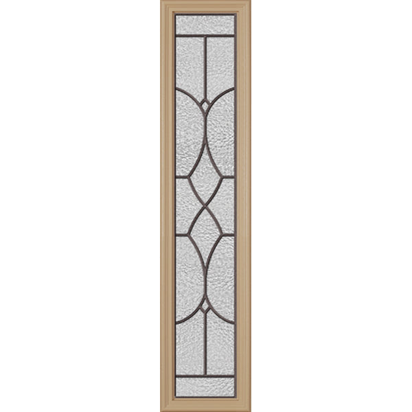 Western Reflections Ashbury Door Glass - 10" x 50" Frame Kit
