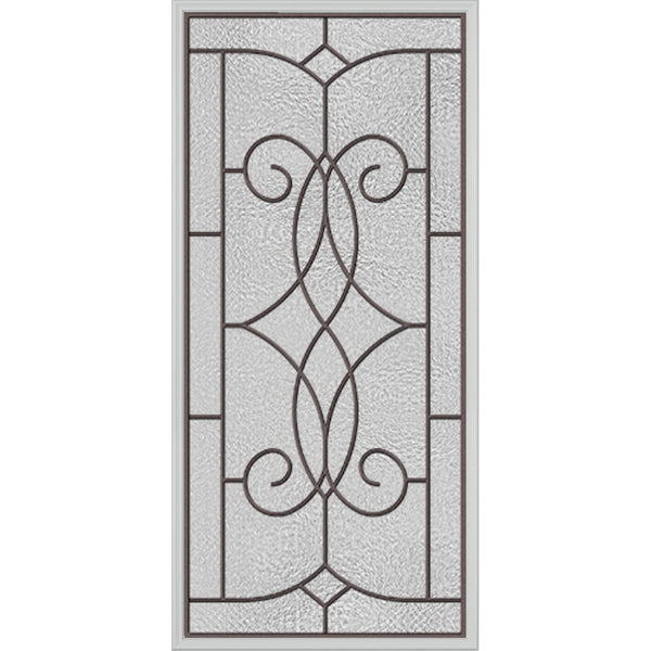 Western Reflections Ashbury Door Glass - 24" x 50" Frame Kit