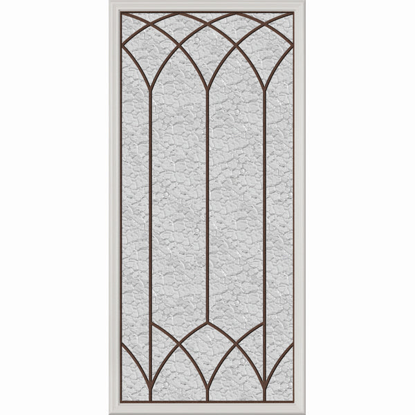 Western Reflections Door Glass - Davidson - 24" x 50" Frame Kit