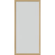 ODL Perspectives Low-E Door Glass - Blanca - 24" x 50" Frame Kit