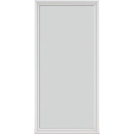 ODL Impact Resistant Perspectives Low-E Door Glass - Blanca - 24" x 50" Frame Kit