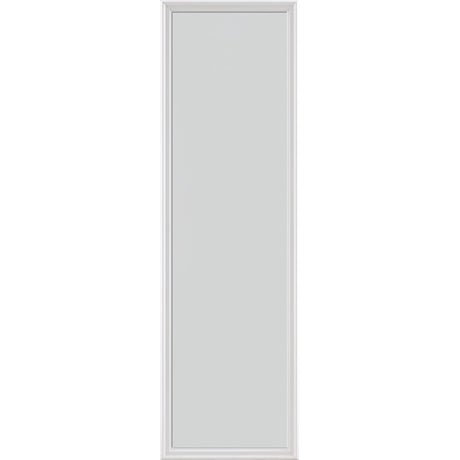 ODL Impact Resistant Perspectives Low-E Door Glass - Blanca - 24" x 82" Frame Kit