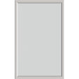 ODL Perspectives Low-E Door Glass - Blanca - 24" x 38" ZEEL Flat Frame Kit