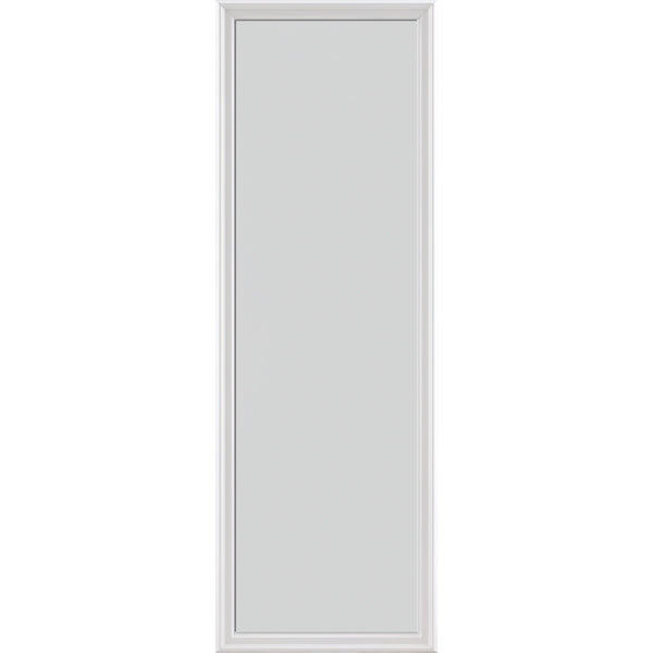 ODL Impact Resistant Perspectives Low-E Door Glass - Blanca - 22" x 66" Frame Kit