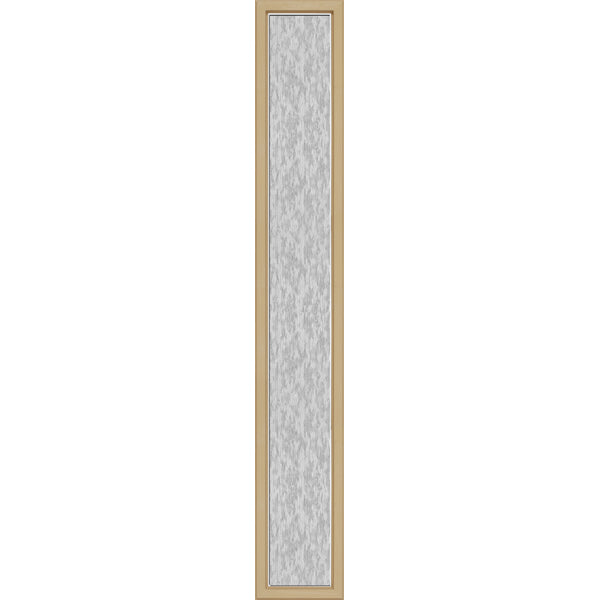 ODL Perspectives Low-E Door Glass - Textured Streamed - 10" x 66" Craftsman Frame Kit