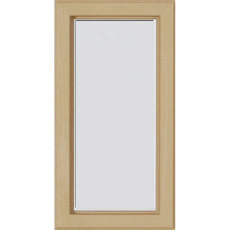 ODL Perspectives Low-E Door Glass - Blanca - 9" x 17.25" Craftsman Frame Kit