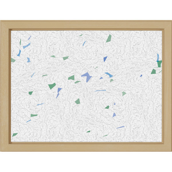 ODL Celebration Ocean Door Glass - 23.313" x 17.938" Craftsman Frame Kit