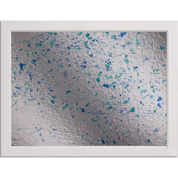 ODL Impact Resistant Celebration Ocean Door Glass - 23.313" x 17.938" Frame Kit