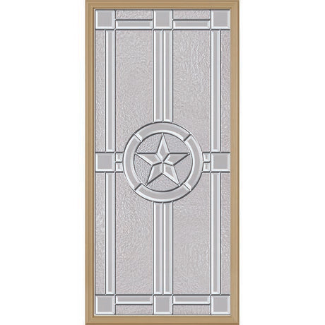 ODL Micro-Granite Elegant Star Door Glass - 24" x 50" Frame Kit