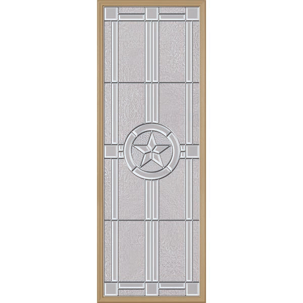 ODL Micro-Granite Elegant Star Door Glass - 24" x 66" Frame Kit