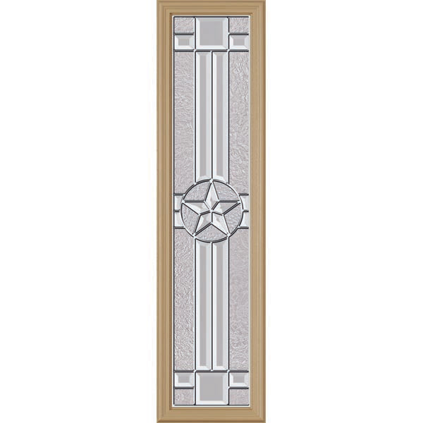 ODL Micro-Granite Elegant Star Door Glass - 10" x 38" Frame Kit