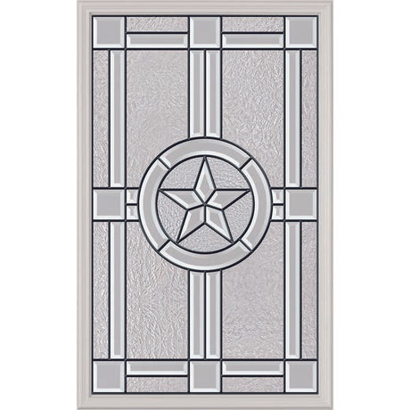 ODL Micro-Granite Elegant Star Door Glass - 24" x 38" Frame Kit