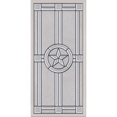 ODL Micro-Granite Elegant Star Door Glass - 24" x 50" Frame Kit