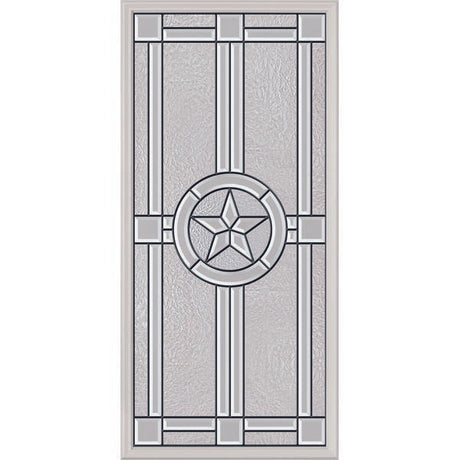 ODL Micro-Granite Elegant Star Door Glass - 24" x 50" Frame Kit