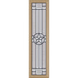 ODL Micro-Granite Elegant Star Door Glass - 10" x 38" Frame Kit