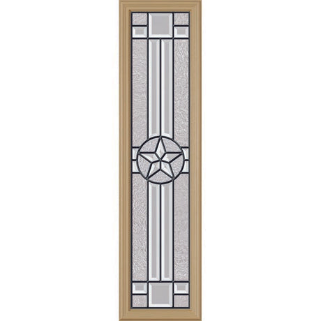 ODL Micro-Granite Elegant Star Door Glass - 10" x 38" Frame Kit