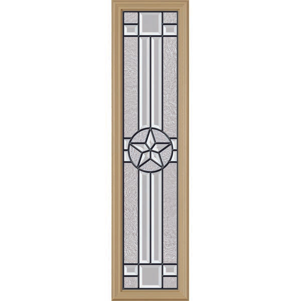 ODL Micro-Granite Elegant Star Door Glass - 10" x 38" Frame Kit