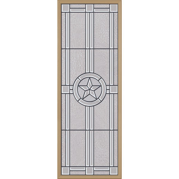 ODL Micro-Granite Elegant Star Door Glass - 24" x 66" Frame Kit