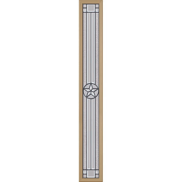 ODL Elegant Star Door Glass - 9" x 66" Frame Kit