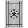 ODL Micro-Granite Elegant Star Door Glass - 24" x 38" Frame Kit