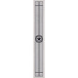 ODL Elegant Star Door Glass - 10" x 66" Frame Kit