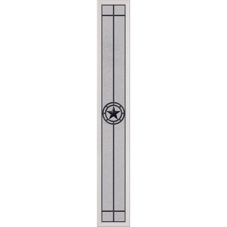 ODL Elegant Star Door Glass - 10" x 66" Frame Kit