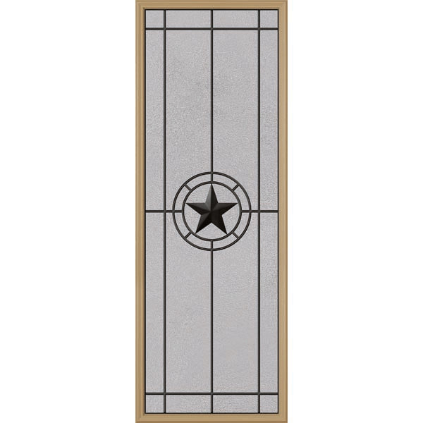 ODL Micro-Granite Elegant Star Door Glass - 24" x 66" Frame Kit