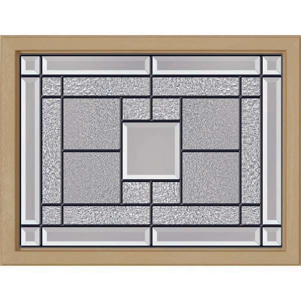ODL Monterey Door Glass - 23.313" x 17.938" Craftsman Frame Kit