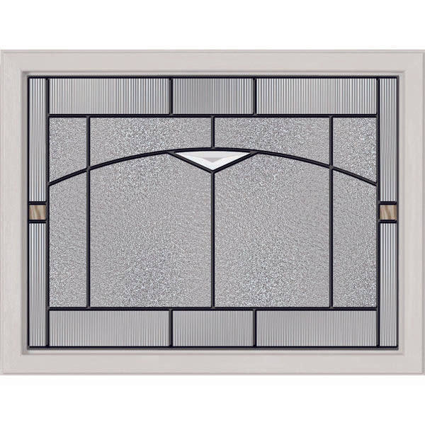 ODL Topaz Door Glass - 23.313" x 17.938" Craftsman Frame Kit