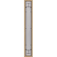 ODL Topaz Door Glass - 10" x 66" Craftsman Frame Kit