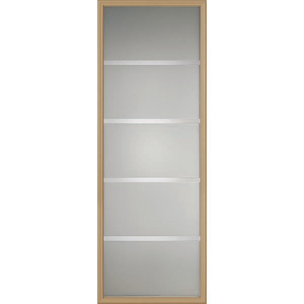 Western Reflections Crosslines Door Glass - 24" x 66" Frame Kit