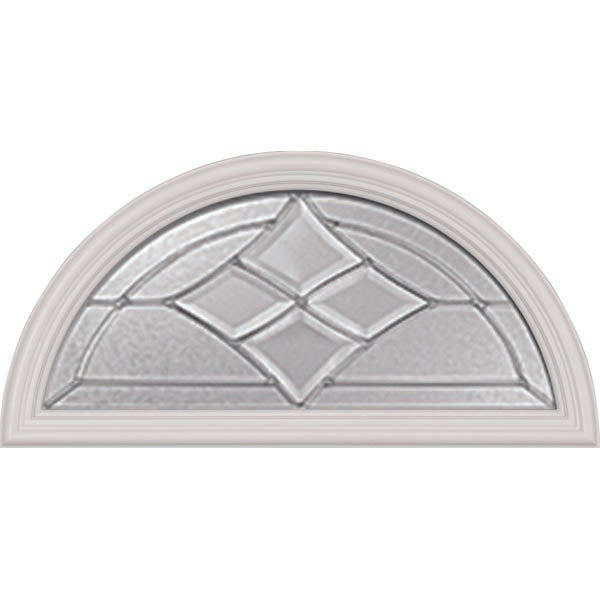 Western Reflections Imperial Platinum Door Glass - 23.797" x 11.813" Frame Kit