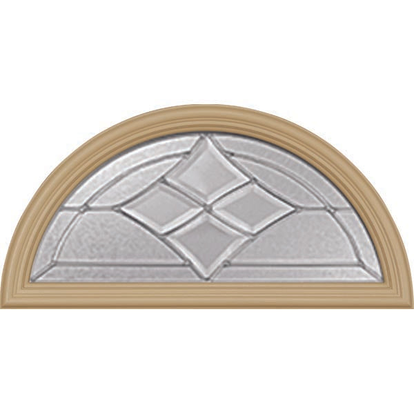 Western Reflections Imperial Platinum Door Glass - 23.797" x 11.813" Frame Kit