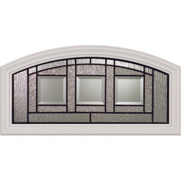 Western Reflections Vintage Craftsman Door Glass - 24" x 12" Frame Kit