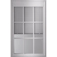 ODL Enclosed Blinds - Low-E Glass - Triple Pane - 9 Light - Internal Grille - 24" x 38" Frame Kit