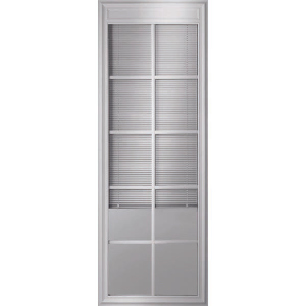 ODL Enclosed Blinds - Low-E Glass - Triple Pane - 10 Light - Internal Grille - 24" x 66" Frame Kit
